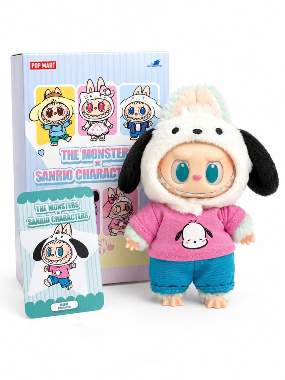 Pop Mart Labubu THE MONSTERS Hello Kitty and Friends Pochacco